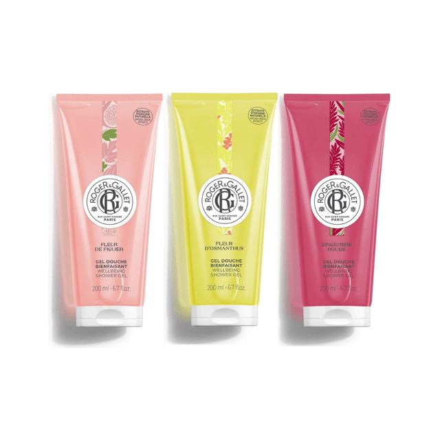 Trio Wellbeing Shower Gels